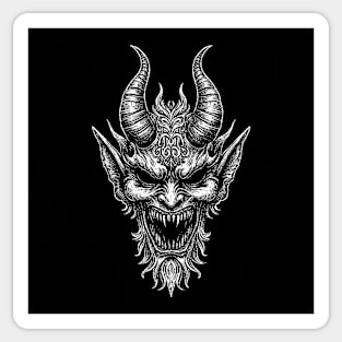 DEVIL'S FACE Sticker